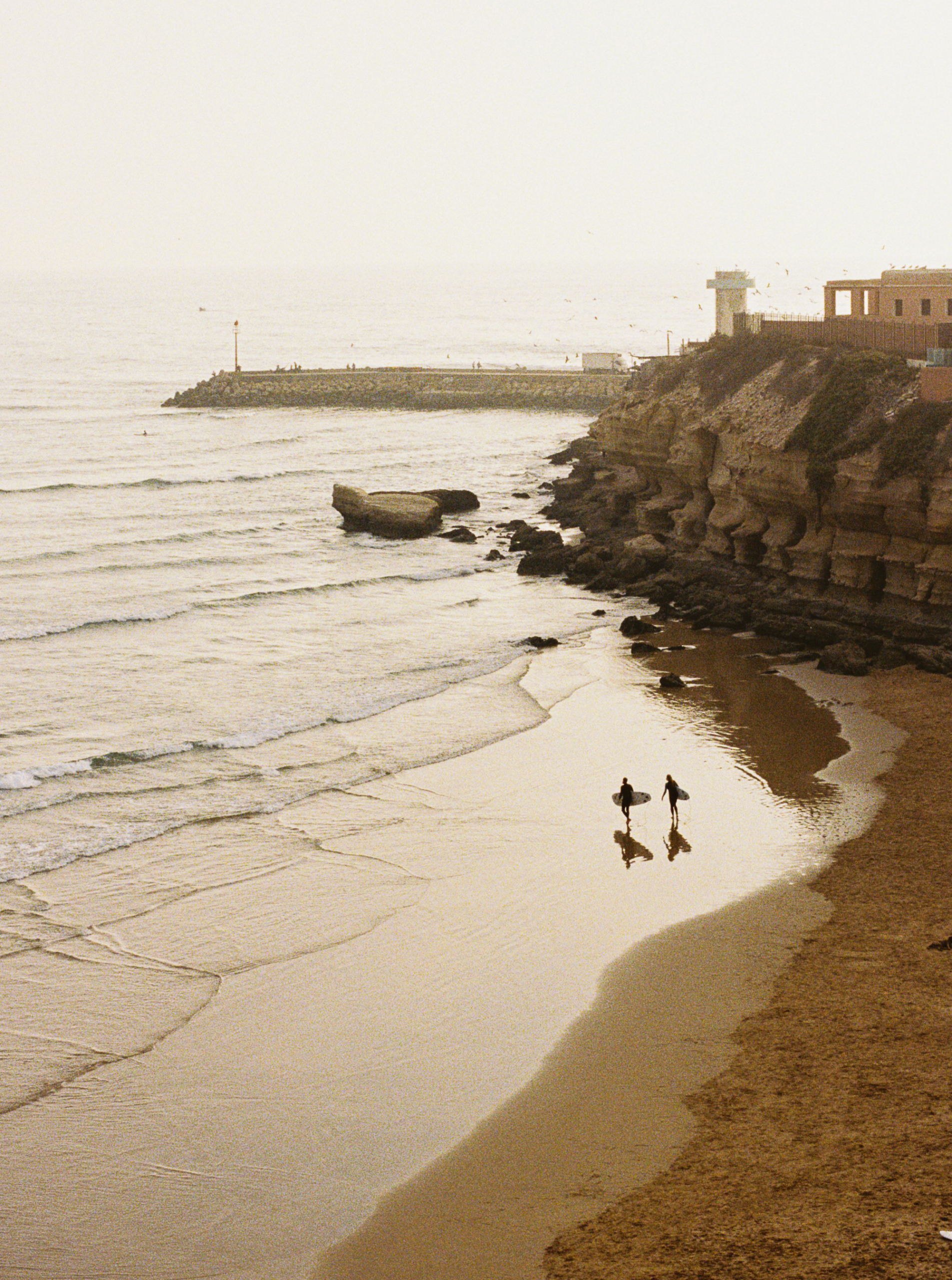 Beautiful slow days and fast waves in Morocco.