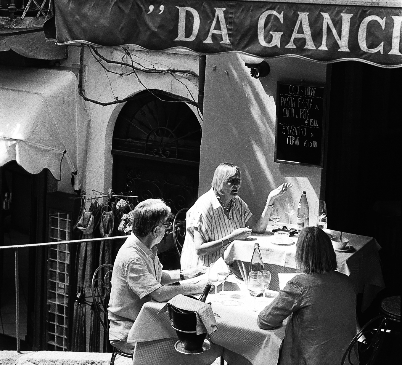 The dark romance of Italy on black & white film